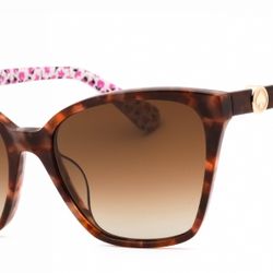Kate Spade Amiyah/G/S 086/LA Sunglasses Women's Havana/Polarized Brown Lens 56mm
