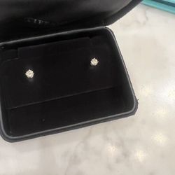 Tiffany And Co Diamond Earrings Total Carat 46