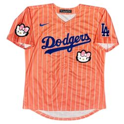 Hello Kitty Dodger Womens MLB Jerseys 