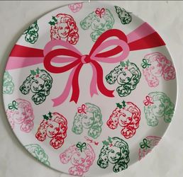 Dolly Round Serving Platter