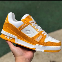 LV Trainer Sneakers. Available In All Sizes 
