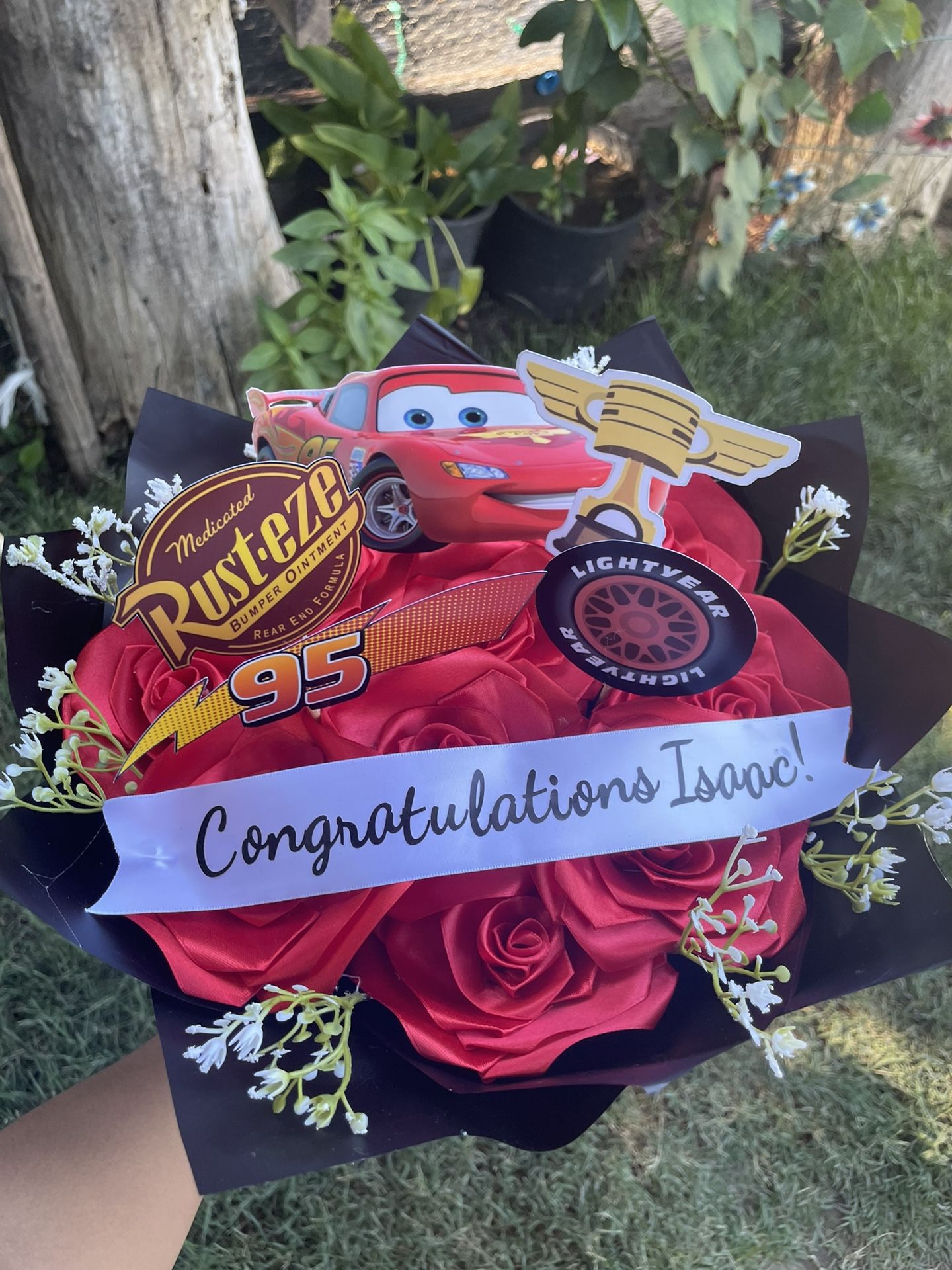 Mcqueen Bouquet 10 ct