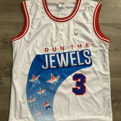 Run The Jewels Jersey RTJ3 Basketball Official RTJ Concert Merchandise Medium