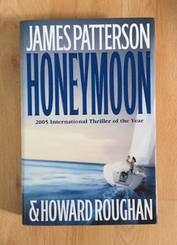 Like-New James Patterson "Honeymoon" Book