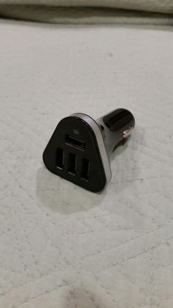 4-port usb car charger.