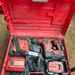 Hilti Hammer Drill and Dust Collector Set