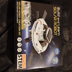 Unopened Build And Learn Solar Robot Toy