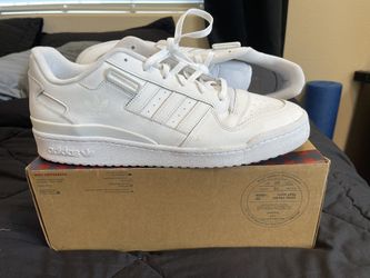 Adidas White Leather Shoes