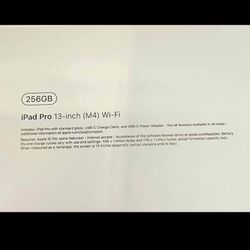 Ipad Pro 13” 256gb