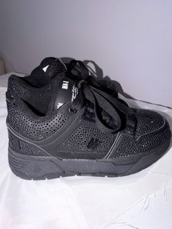 Amiri Crystal black sneakers