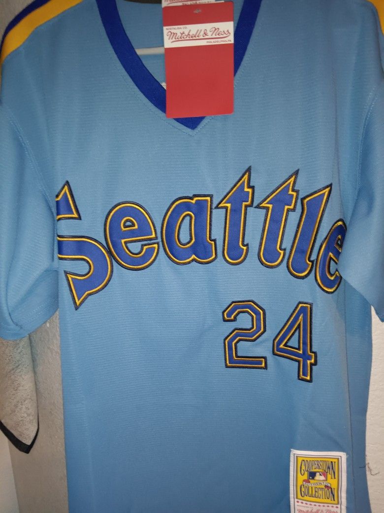 Seattle Marines Ken Griffey Jr Classic Baseball Jersey/small 