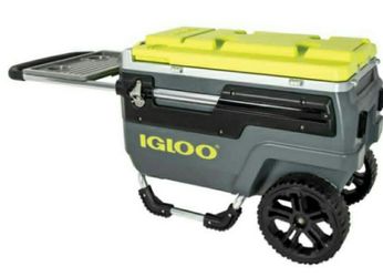 Igloo Trailmate 70 Quart All-Terrain Wheeled Cooler