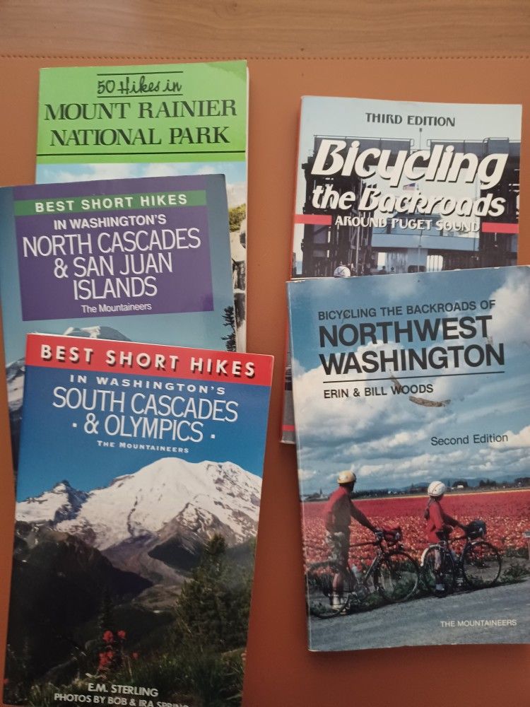 Hiking and Biking Guide Books