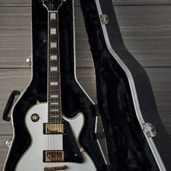 Epiphone Les Paul Custom Electric Guitar - Alpine White