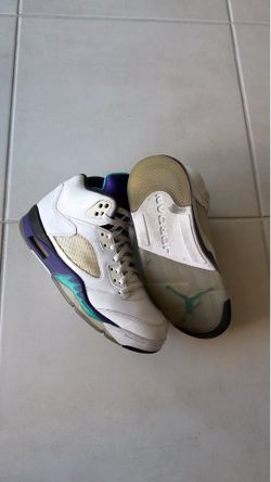 Jordan 5 grape size 9