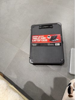 Locking deluxe tablet And Laptop Case