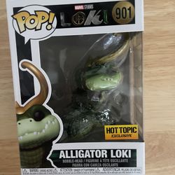 Funko Pop! Vinyl Alligator Loki Marvel Hot Topic Exclusive Figure #901