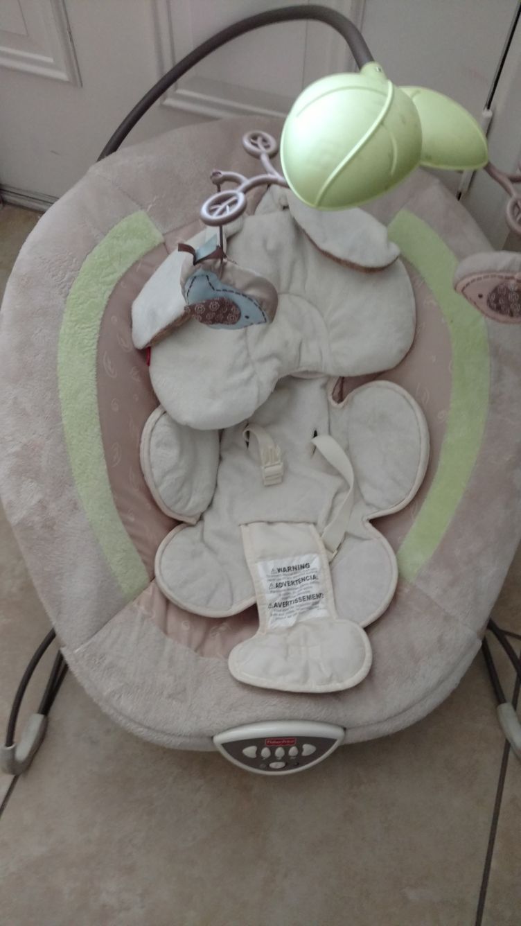 Fisher Price Snugabunny Buncer $15 firm. Pickup only Northwest Aliante