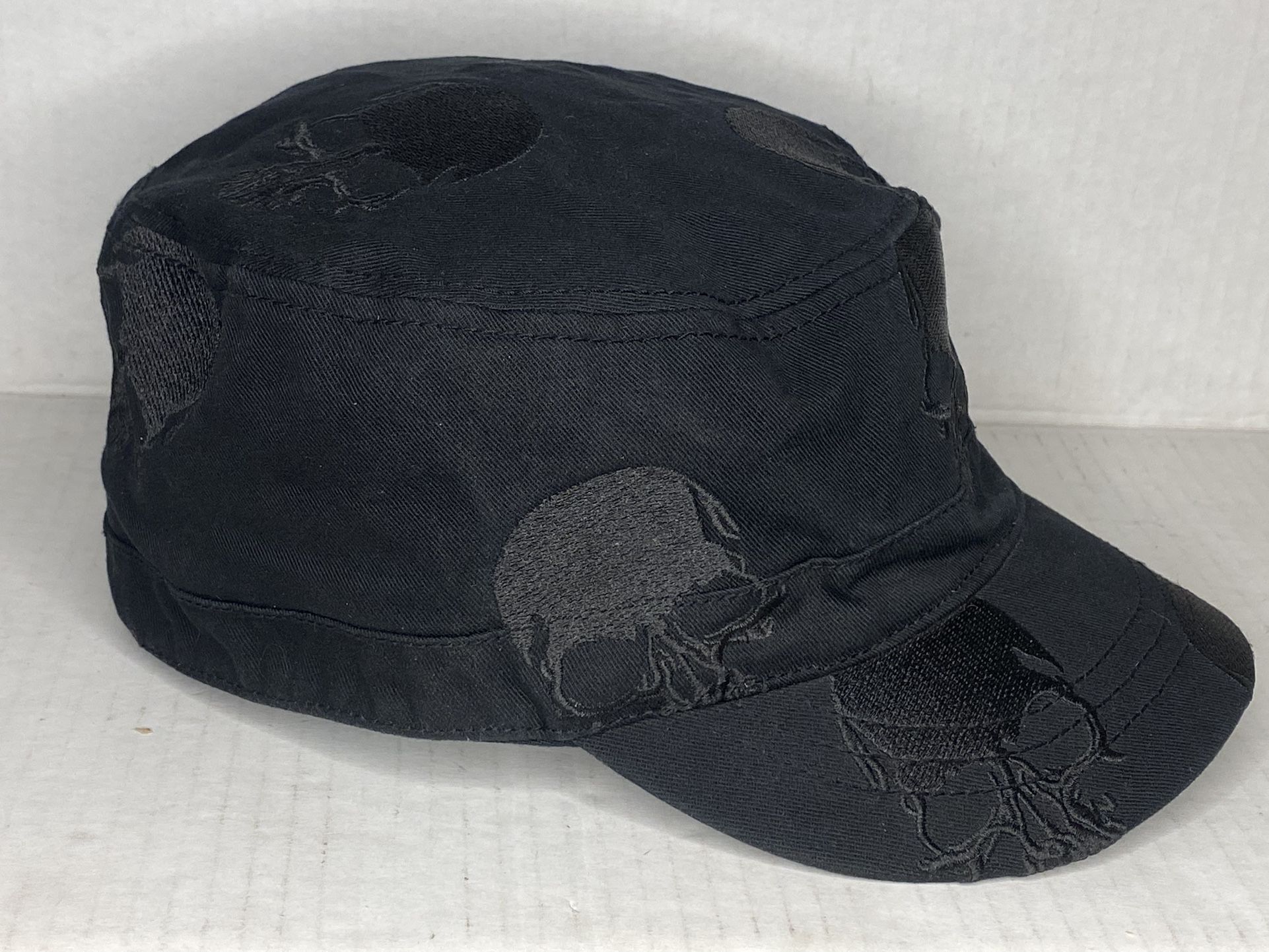Peter Grimm Women's skull Cadet Black Cap size L/XL Good Condition