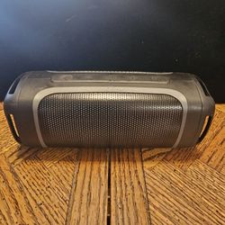 Blackweb Rugged Portable Bluetooth Speaker with Built-In Speakerphone - Black 