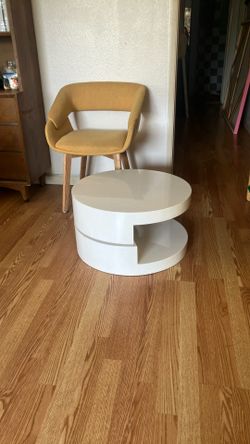 Post Modern swivel coffee table