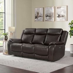 Harvey Leather Power Reclining Sofa with Power Headrests
ADO #:CST-10528
Brand New .Price is Firm.
