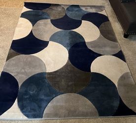 Alfombra Grande Color Azul