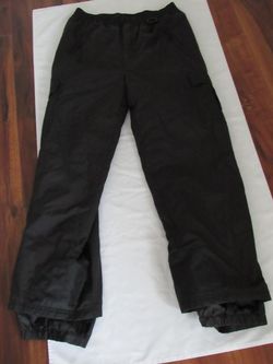 Adult M Black Snow Pants, Sport Essentials