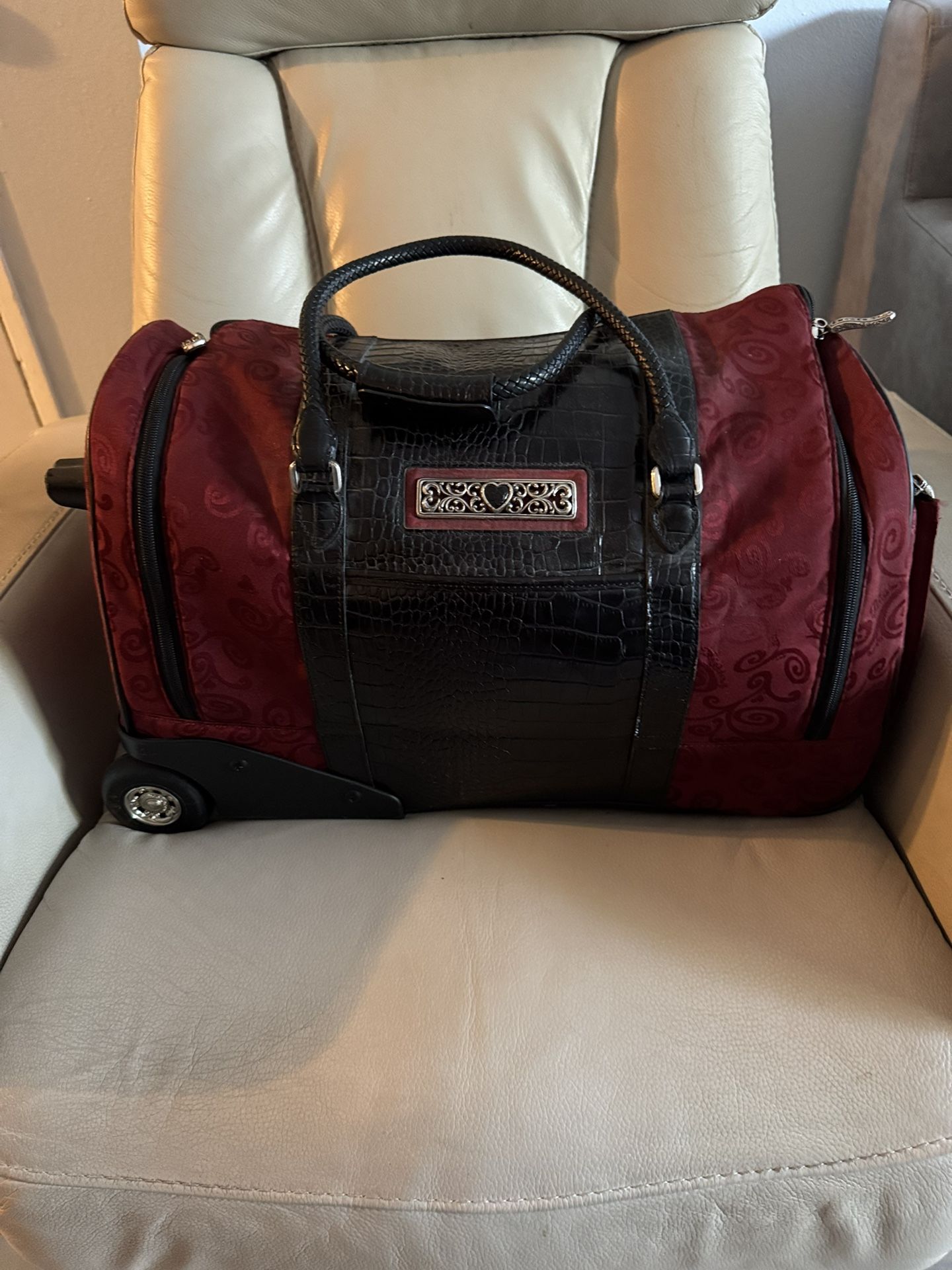 Brighton Rolling Weekender Travel Bag