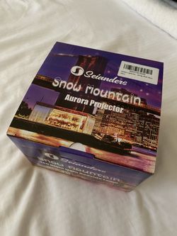 Seianders Snow mountain LED Night Light Bedside Lamp