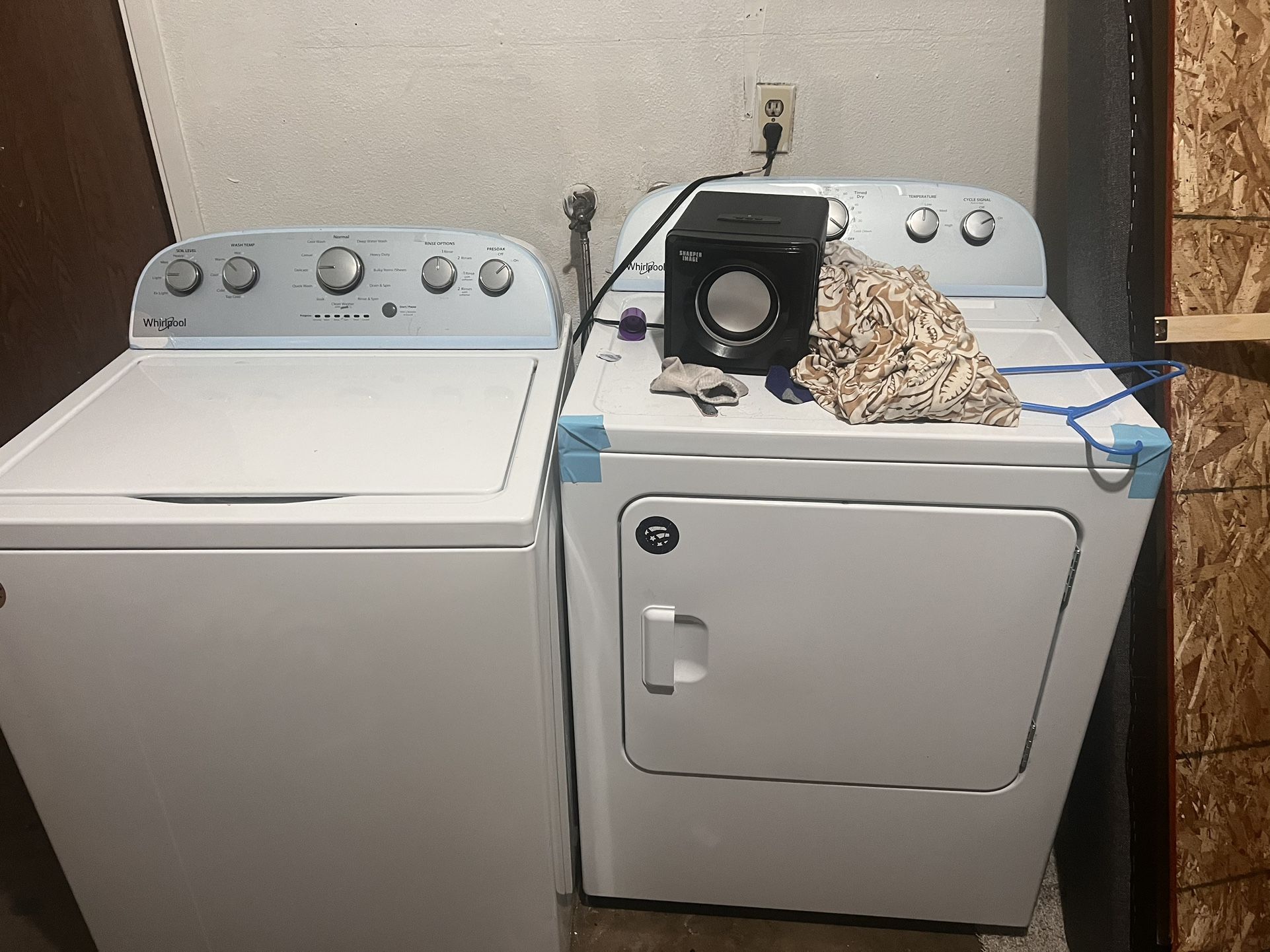 Whirlpool Washer And Dryer