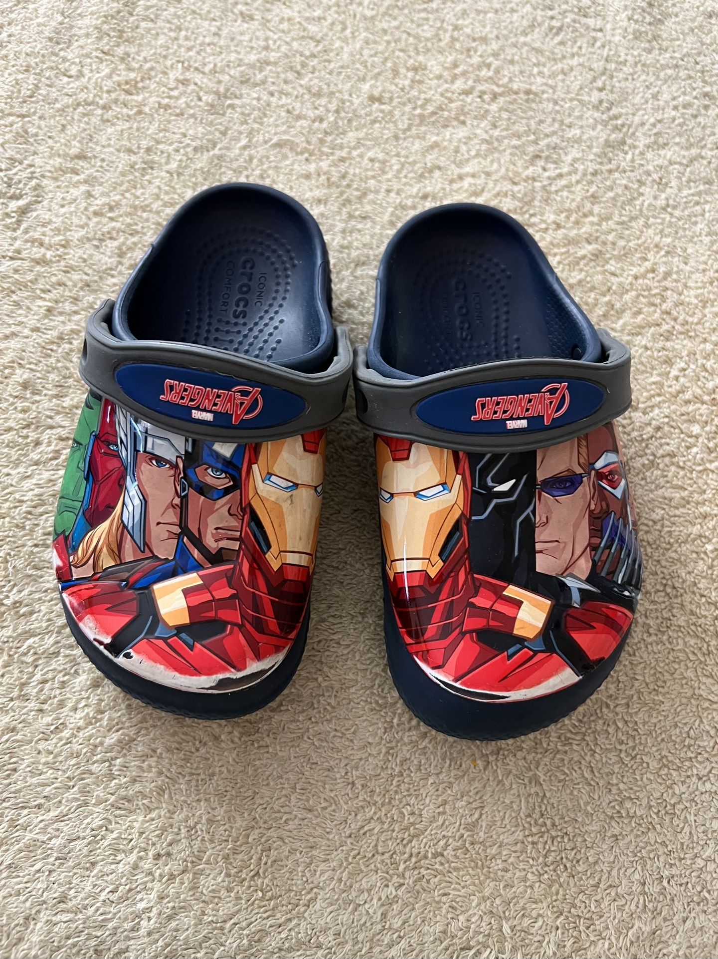 Avengers crocs deals