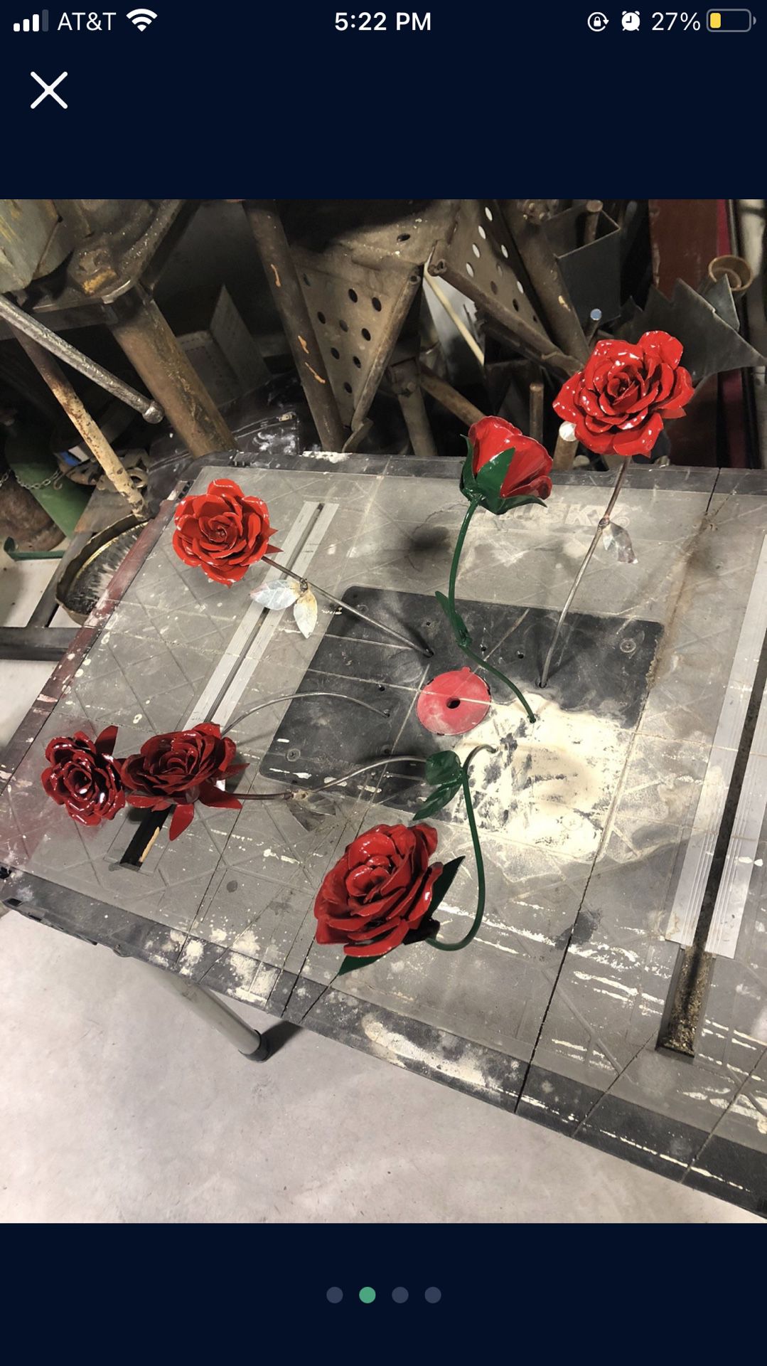 Welded Roses