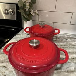 2pk Set Dutch Ovens