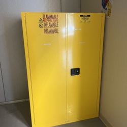 ULINE H-2219S-Y Flammable Storage Cabinet