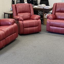 New Recliner Sofa Set (Finance and Delivery)