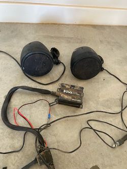 BOSS Motorcycle speakers