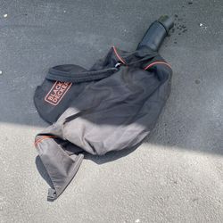 Black And Decker Replacement Bag For Leaf Vac Like New 
