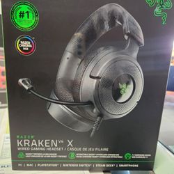 Razer Kraken V4 X Wired Gaming Headset. 