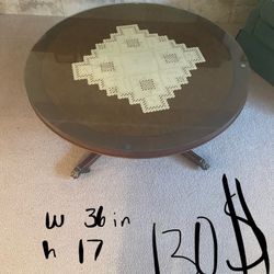 Vintage Mahogany Table 