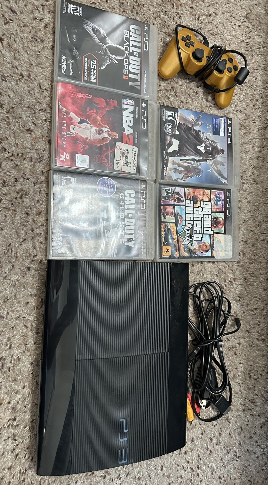 PlayStation 3 With Games 