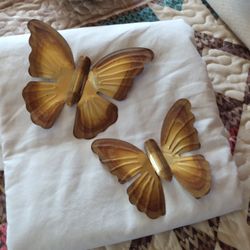 Beautiful Eighties Wall Decor of Butterflies.