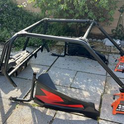 Stock Rzr PartsCage For 2 Seat Xp1000  