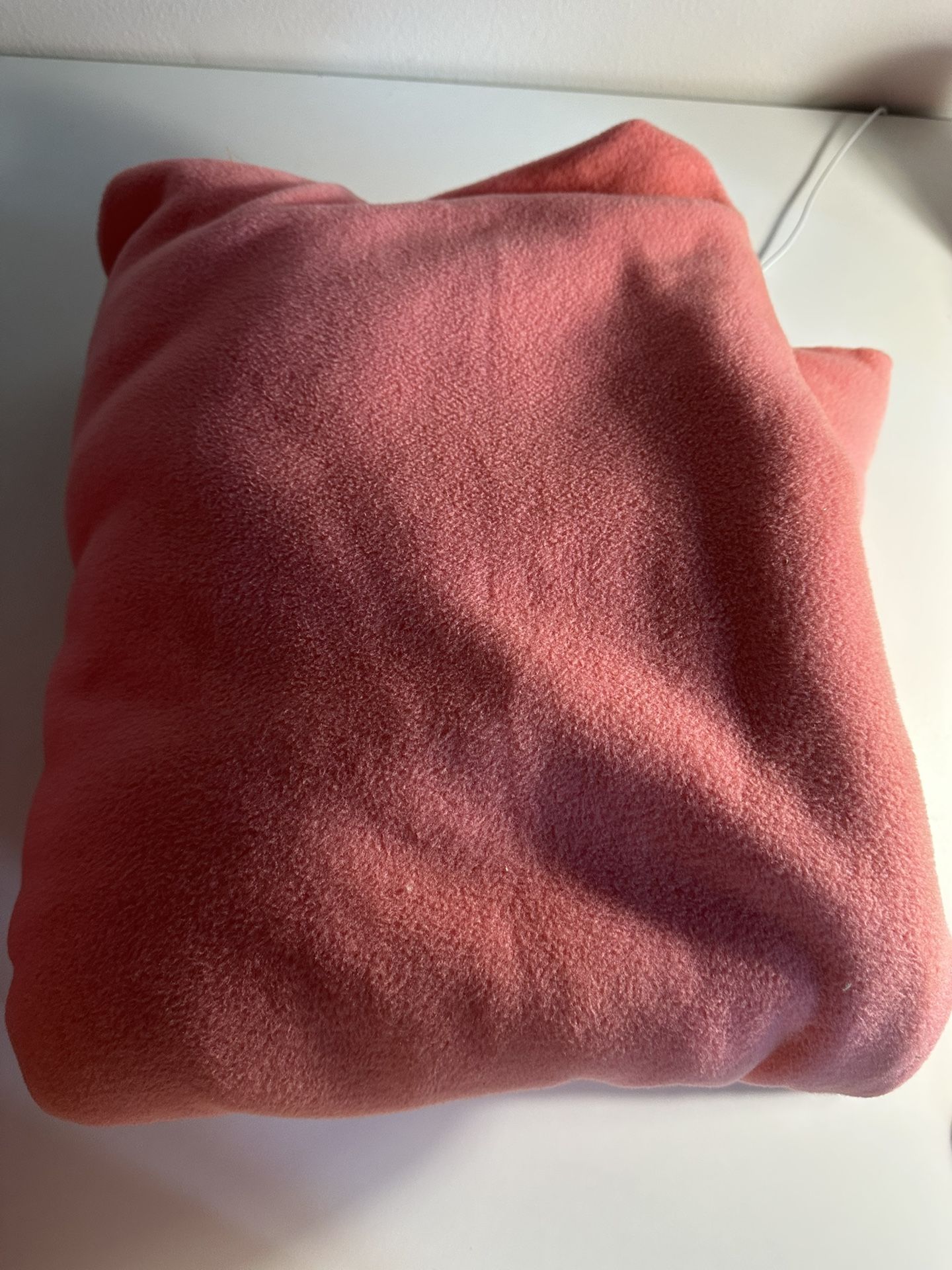 Coral Pink Polar Fleece β 3 3/4 Yards (DTLA Pickup)