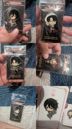 Anime Pins Bundle