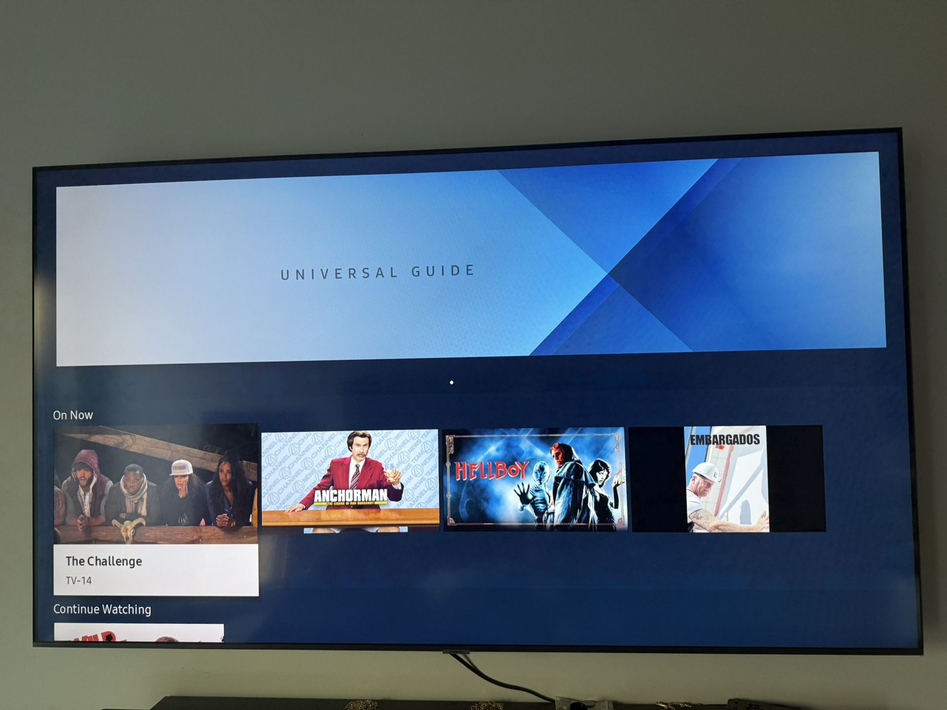 65” Samsung Smart tv