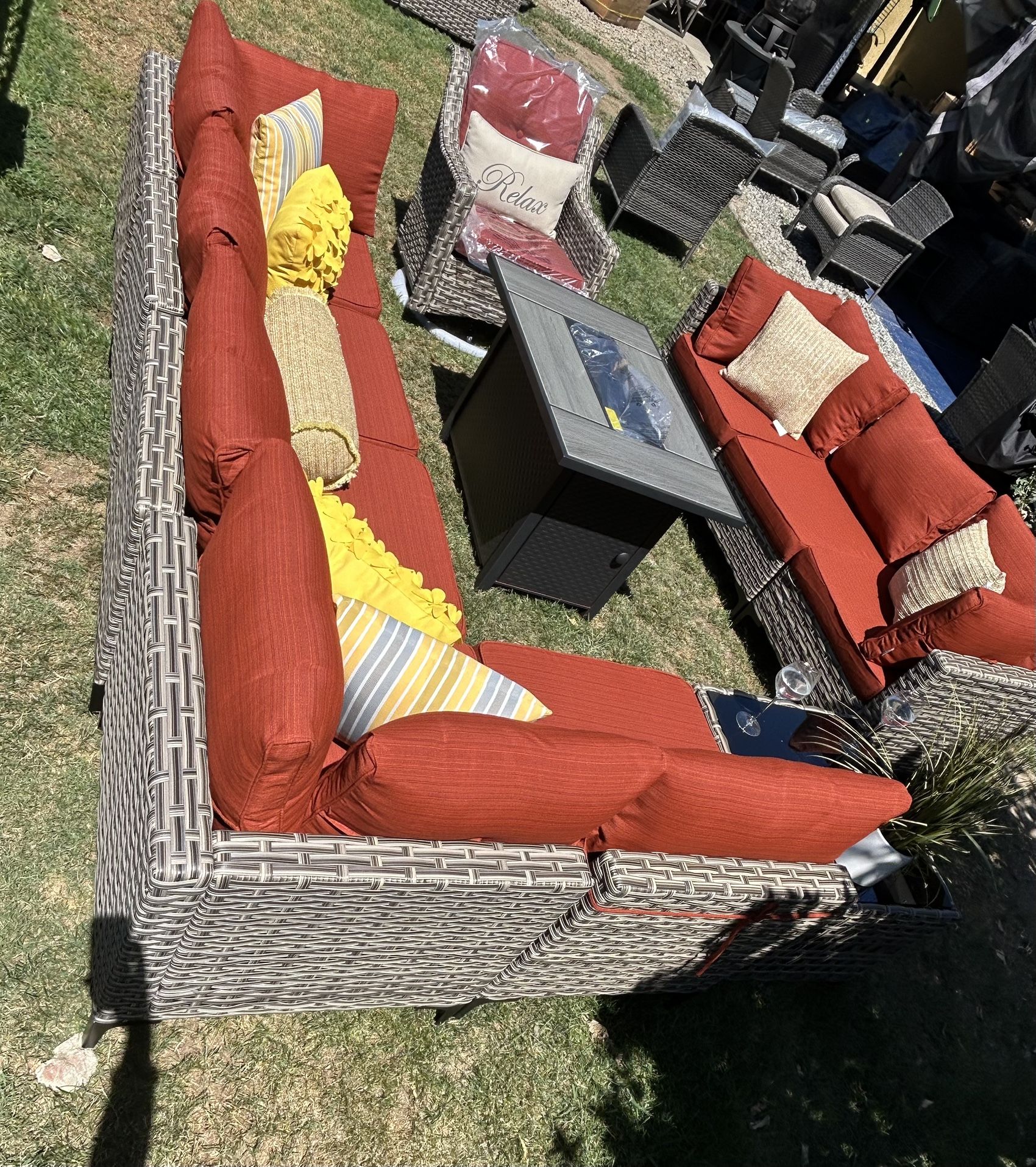 Patio Furniture Set Outdoor New In The Box