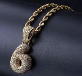 Custom number necklace (0-9) available