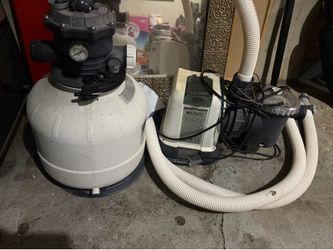 SX 2800 pump & sand filter