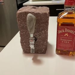 Stone Drink Dispenser by Funky Rock Designs
